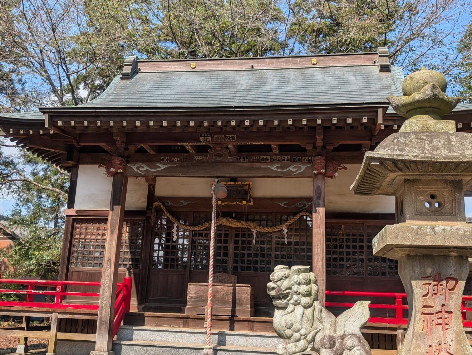 愛宕神社の社殿。